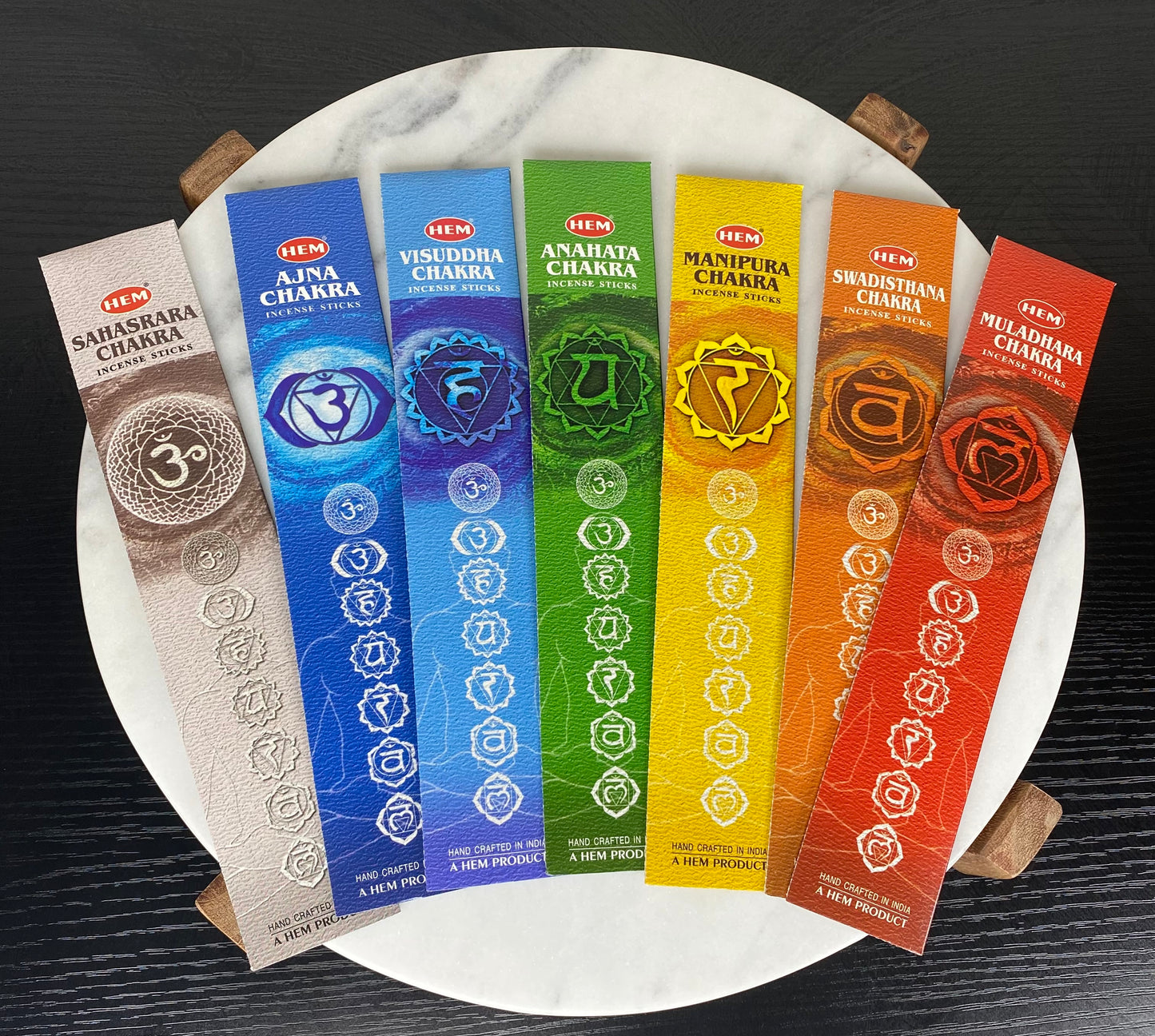 7 Chakra Incense (35 Incense Sticks total)