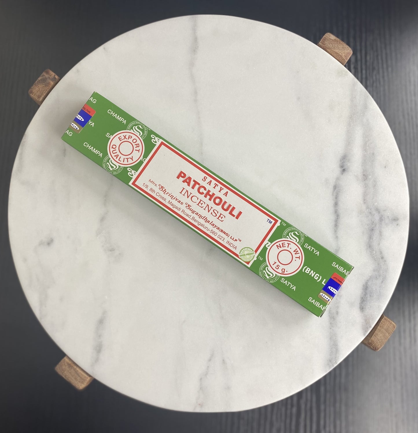 Patchouli Incense (Approx. 12-15 sticks)