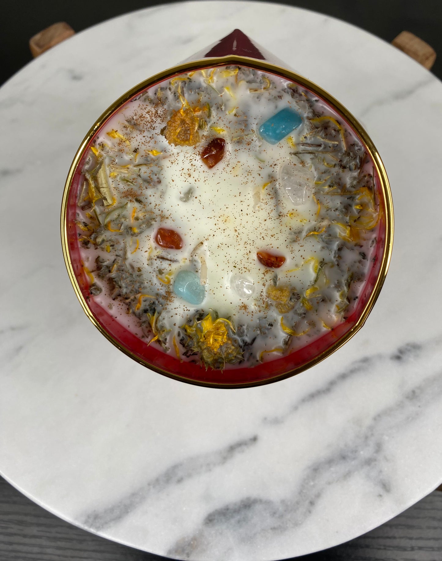 Shine Bright Double Wicked Intention Candle (Career & Business Success Candle)