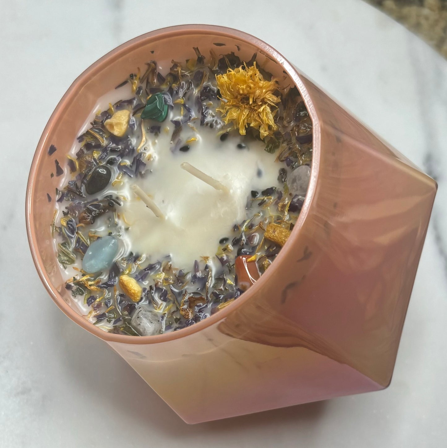 Grandma's Eternal Blissing Double Wicked Intention Candle Bundle Set (New Beginnings Candle Bundle Set)