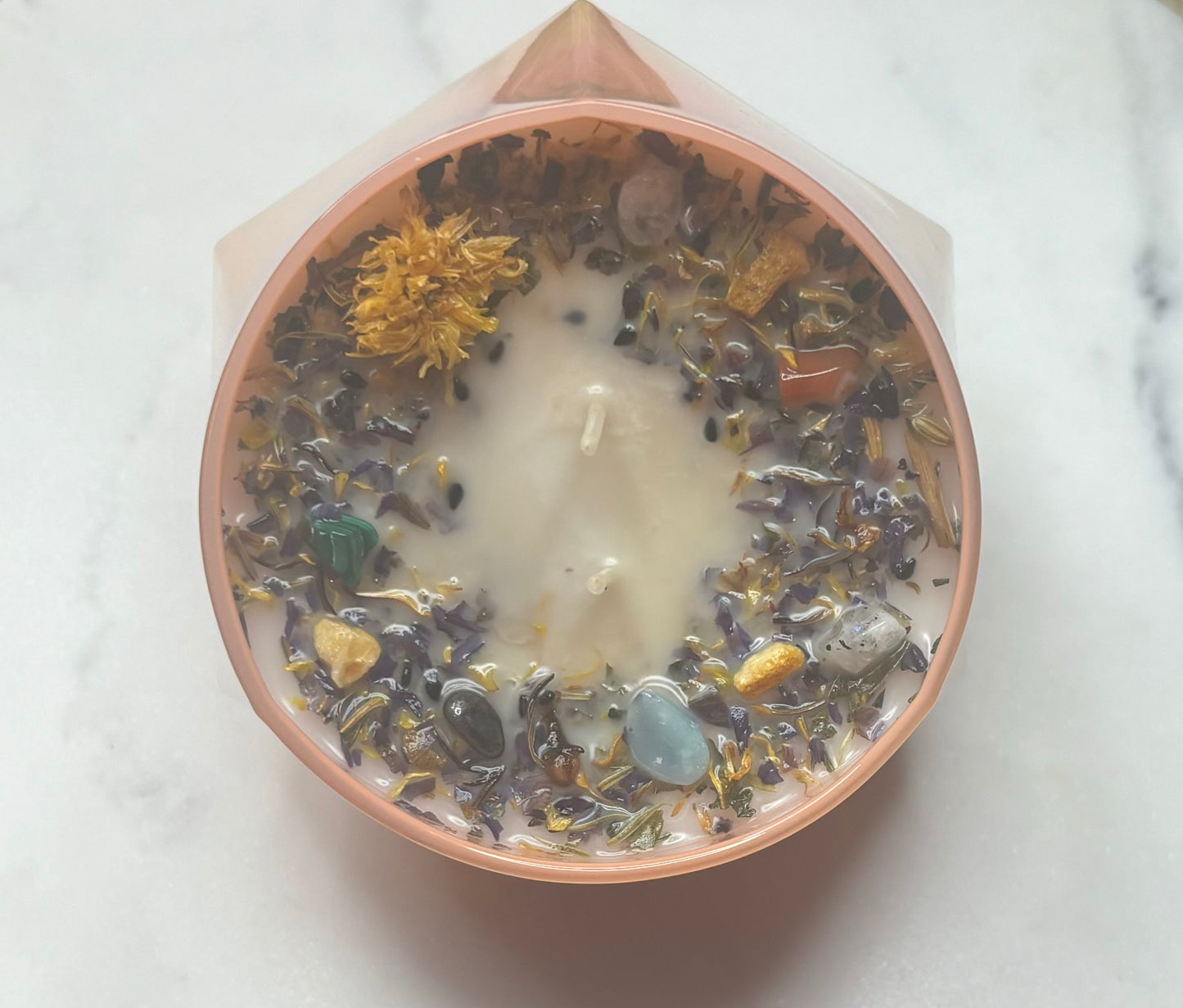 Grandma's Eternal Blissing Double Wicked Intention Candle Bundle Set (New Beginnings Candle Bundle Set)