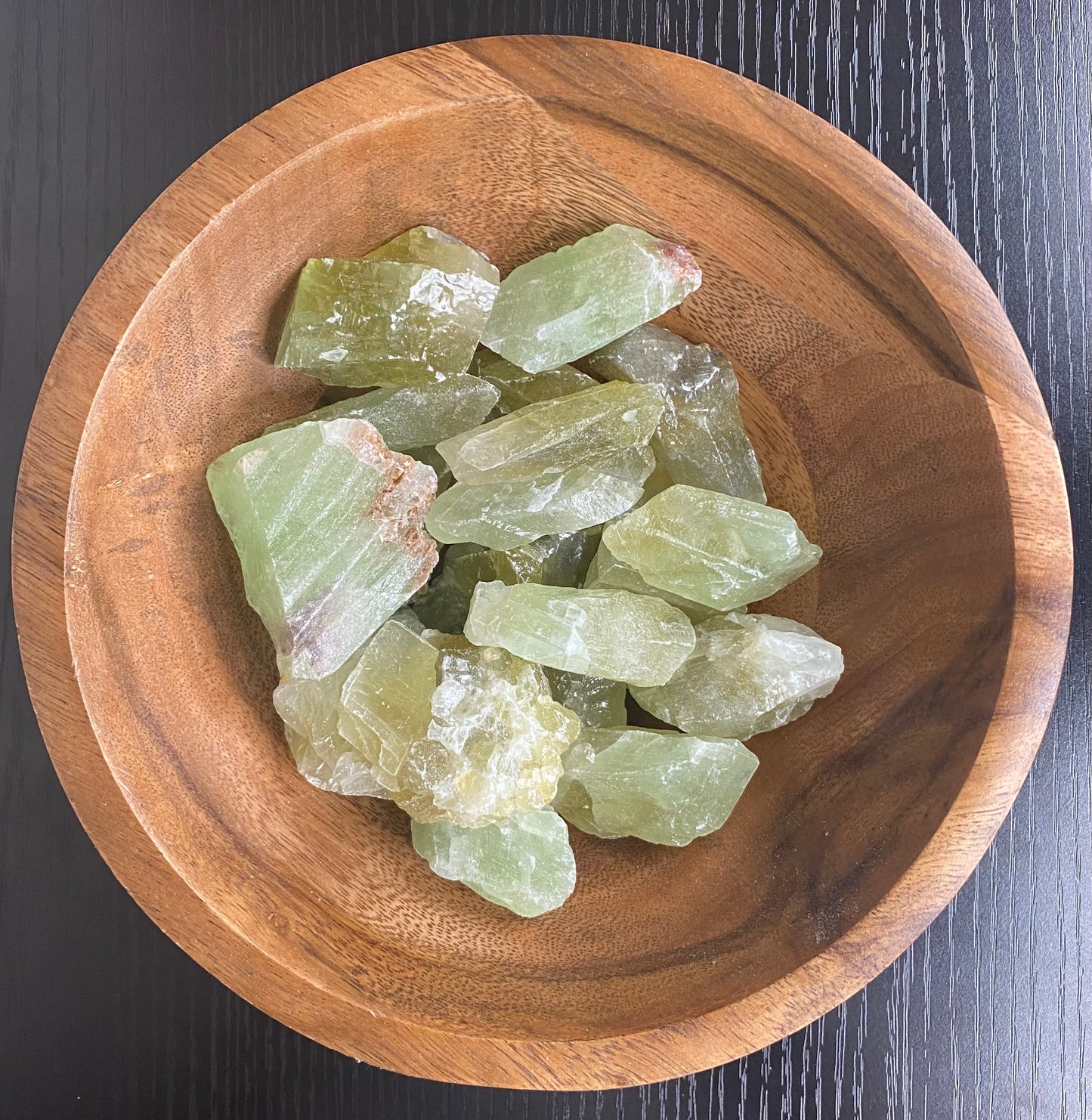 Green Calcite Raw Crystal (Medium)