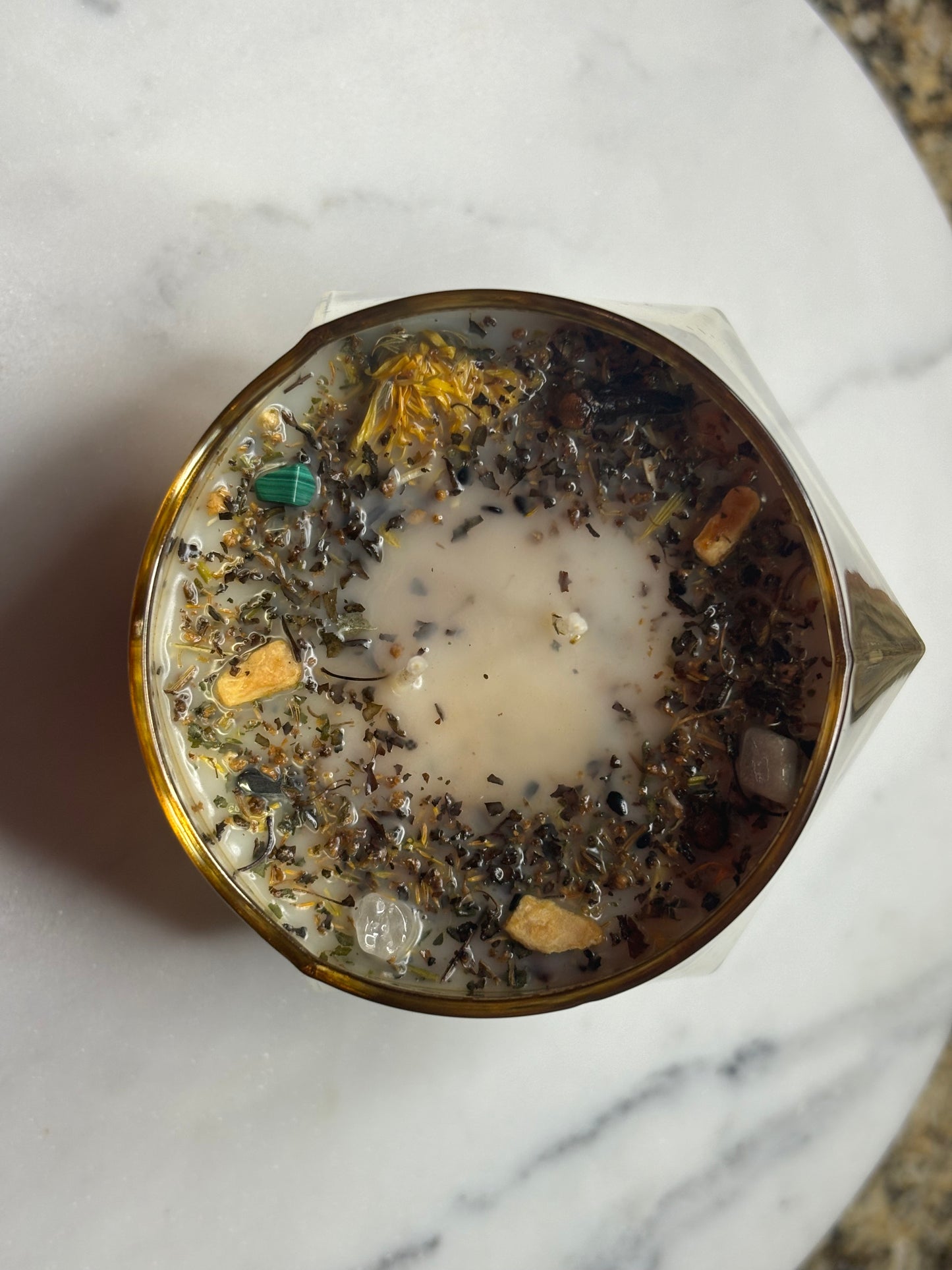 Delusional Manifestor Double Wicked Intention Candle (Wealth & Good Fortune Candle)