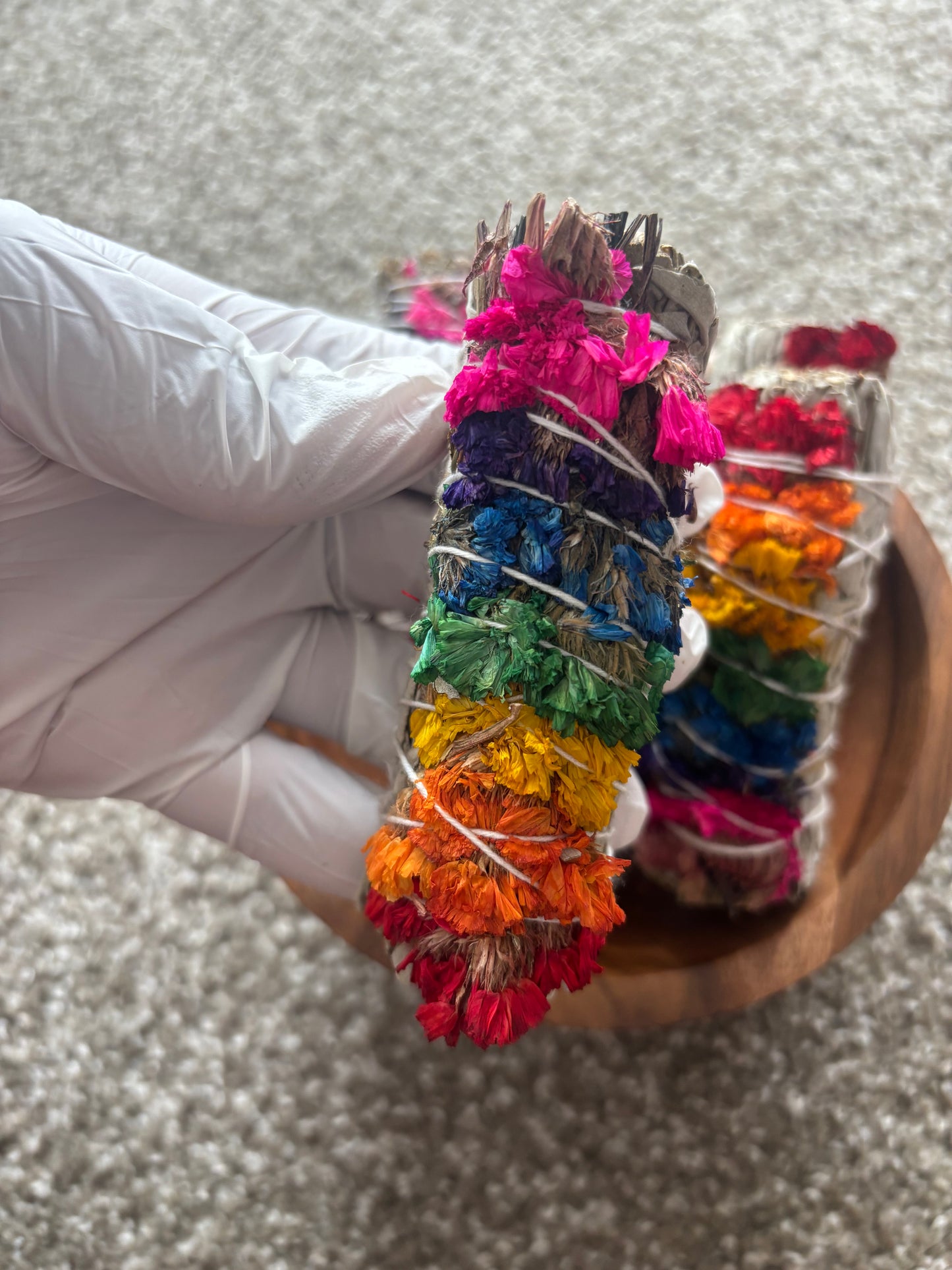 Delusional Manifestor Double Wicked Intention Candle Bundle Set (Wealth & Good Fortune Candle Bundle Set)